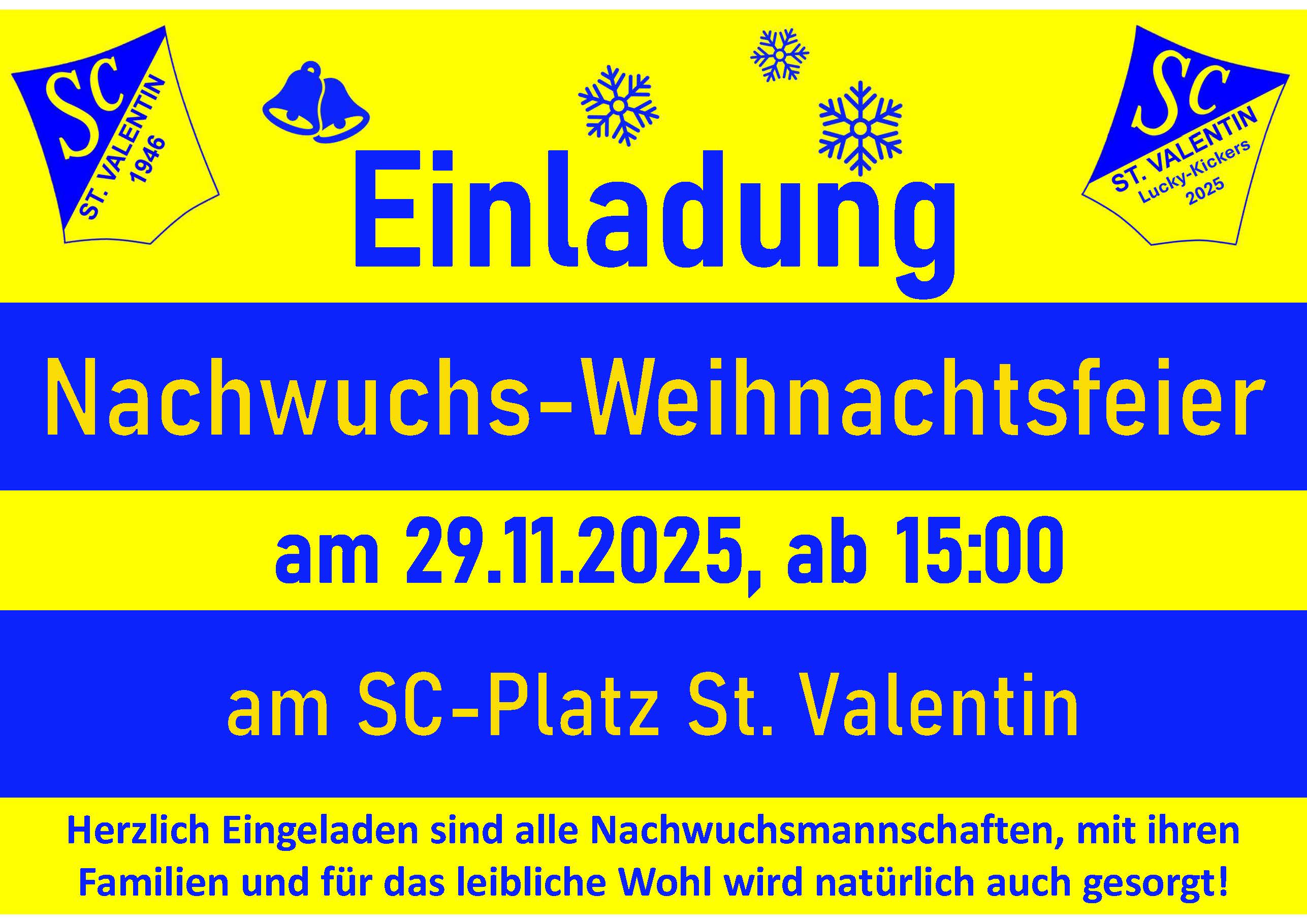 Einladung NW-Weihnachtsfeier